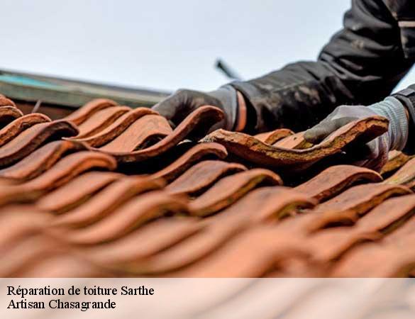 Réparation de toiture 72 Sarthe  Artisan Chasagrande