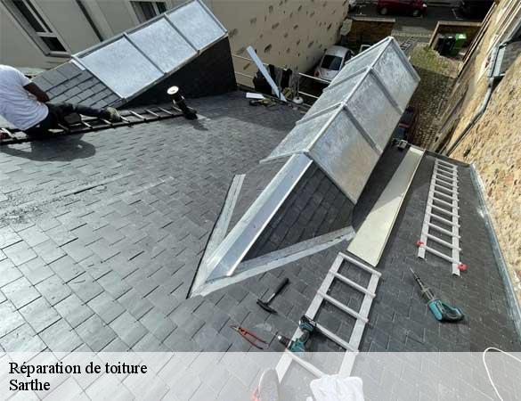 Réparation de toiture 72 Sarthe Artisan Chasagrande