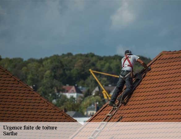 Urgence fuite de toiture 72 Sarthe Artisan Chasagrande