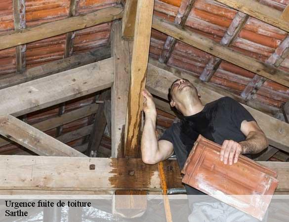 Urgence fuite de toiture 72 Sarthe  Artisan Chasagrande