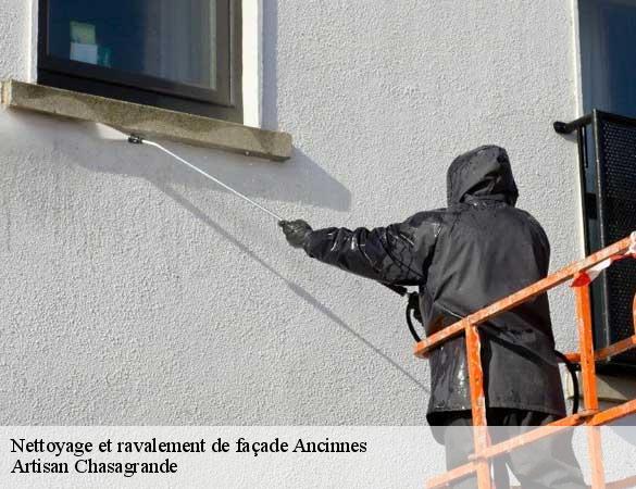 Nettoyage et ravalement de façade  ancinnes-72610 Artisan Chasagrande