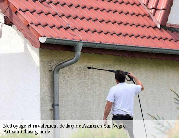 Nettoyage et ravalement de façade  asnieres-sur-vegre-72430 Artisan Chasagrande