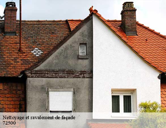 Nettoyage et ravalement de façade  beaumont-pied-de-boeuf-72500 Artisan Chasagrande