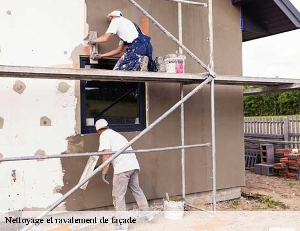 Nettoyage et ravalement de façade valennes-72320 Artisan Chasagrande