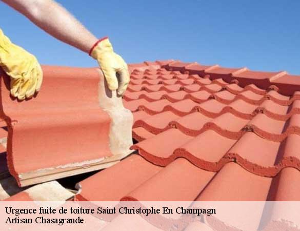 Urgence fuite de toiture  saint-christophe-en-champagn-72540 Artisan Chasagrande